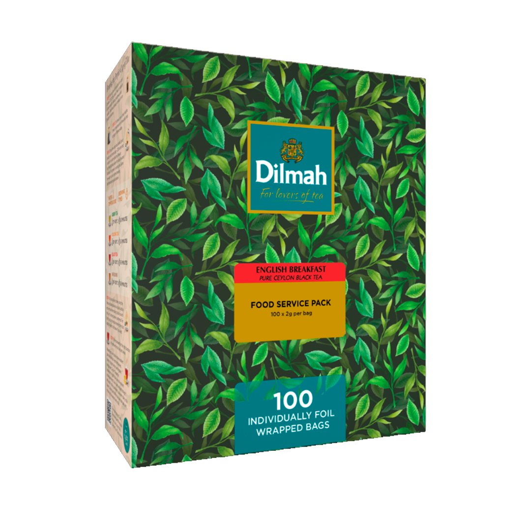 Цейлонский черный чай листовой DILMAH ENGLISH BREAKFAST 100х2г photo 1
