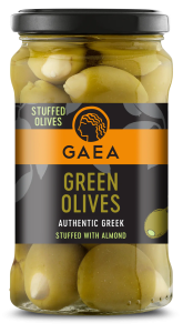 Gaea green olives stuffed with almond photo