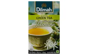 Зеленый чай с жасмином GREEN TEA WITH JASMINE FLOWERS 50х2г photo