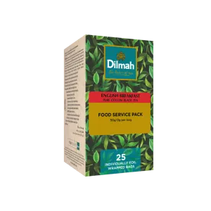 Цейлонский черный чай листовой DILMAH ENGLISH BREAKFAST 25х2г photo